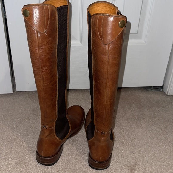 Frye Size 5 Brown Riding Chelsea Boots - Picture 7 of 8